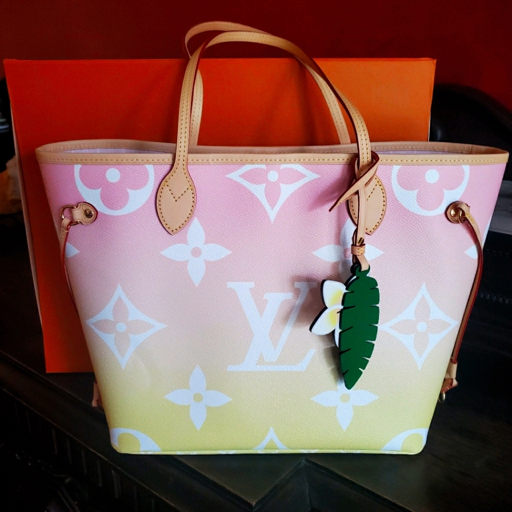 Louis Vuitton Light Pink By The Pool MM Tote